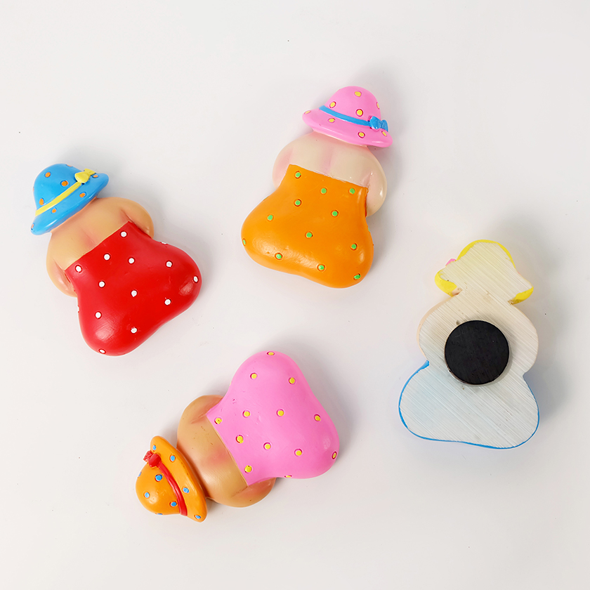 Swim Girl Polyresin Fridge Magnet