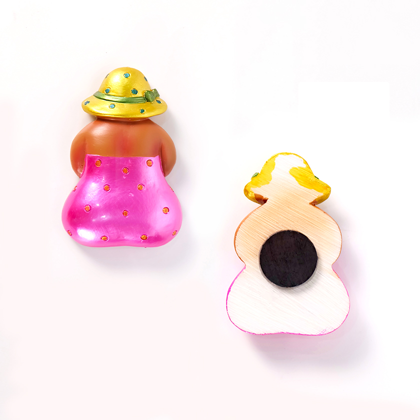 Swim Girl Polyresin Fridge Magnet