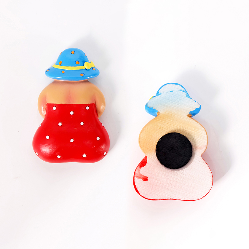 Swim Girl Polyresin Fridge Magnet