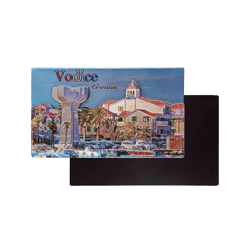 Croatia Epoxy Foil Fridge MAGNET